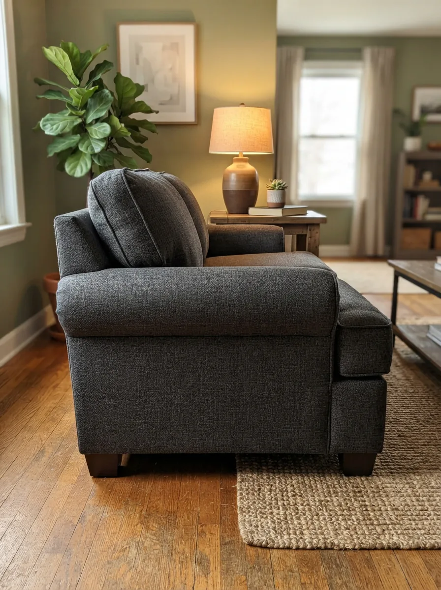 Gilman Creek Loveseat Armrest attached to a loveseat